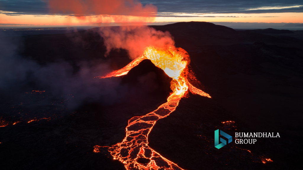erupsi gunung berapi